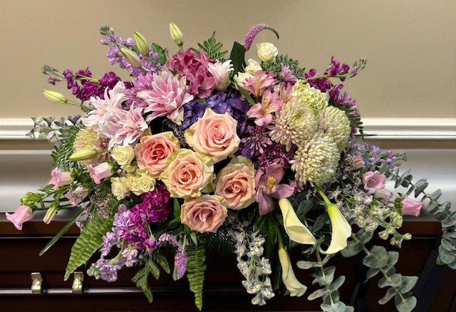 Beautiful Memories Casket Flowers