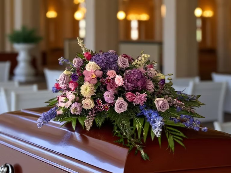 Melody Casket Flowers